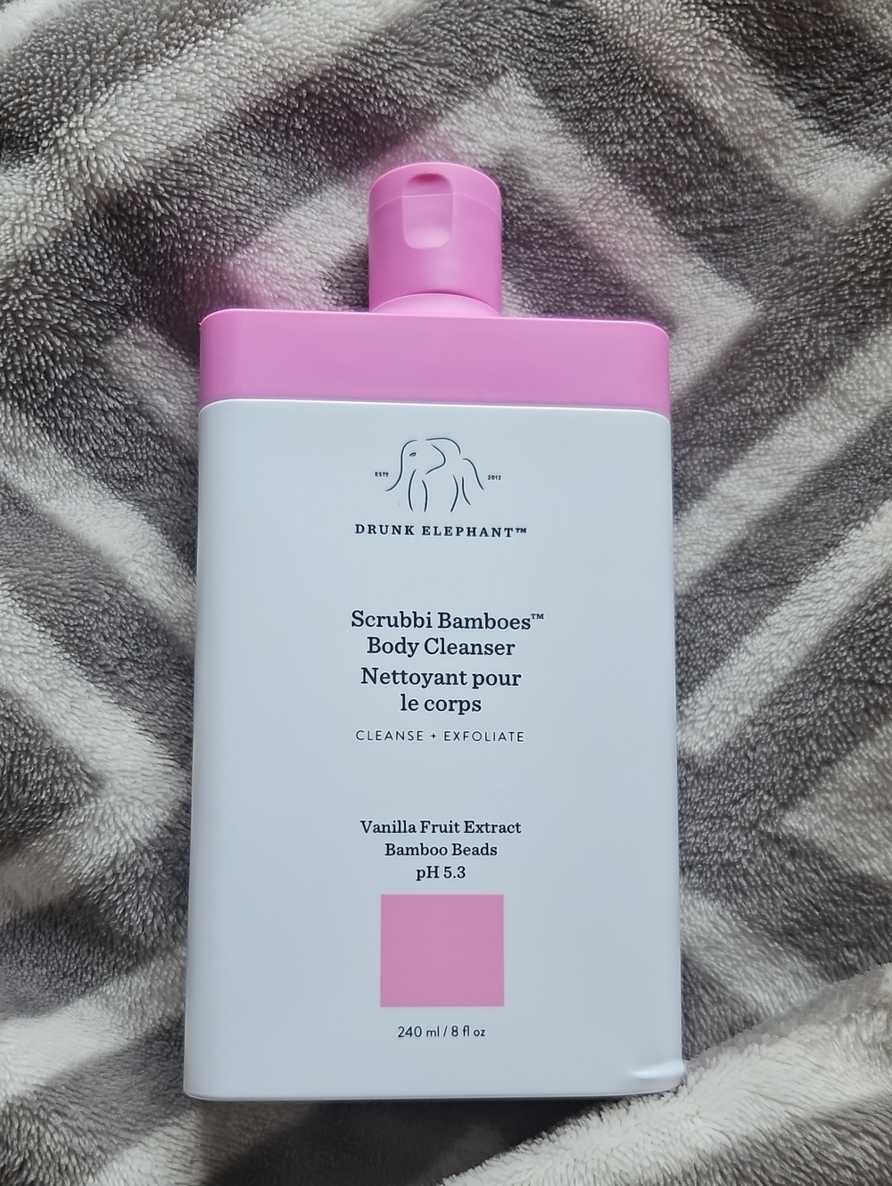 Drunk Elephant Scrubbi Bamboos Body Cleanser - Pink
